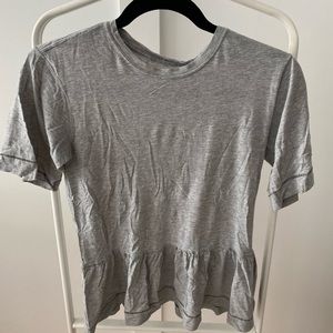 lululemon peplum tshirt
